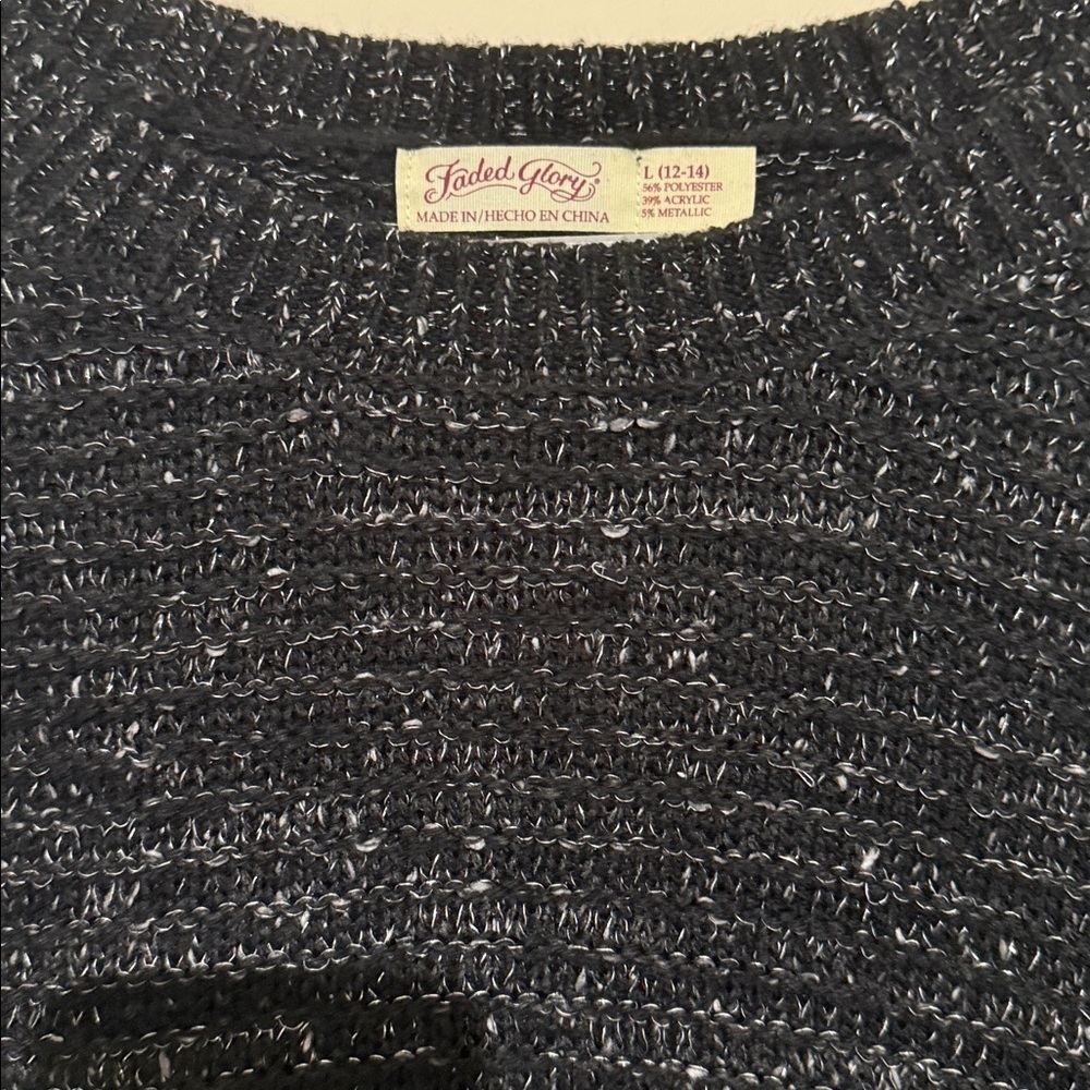 Faded Glory knitted sweater - Picture 2 of 3